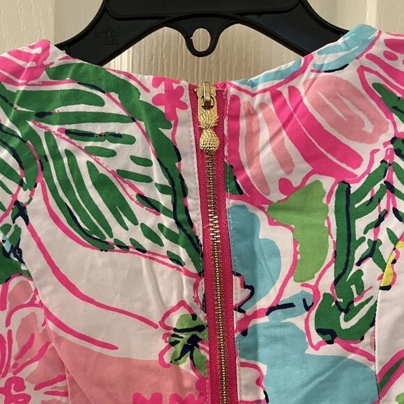Lilly Pulitzer for Target Nosie Posey Floral Shift Dress Girls Size 18M NWT - Picture 10 of 10